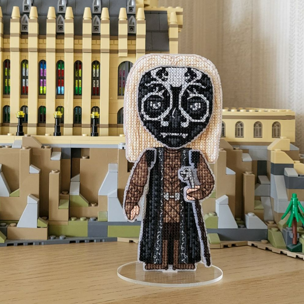 Люціус з маскою смертежера