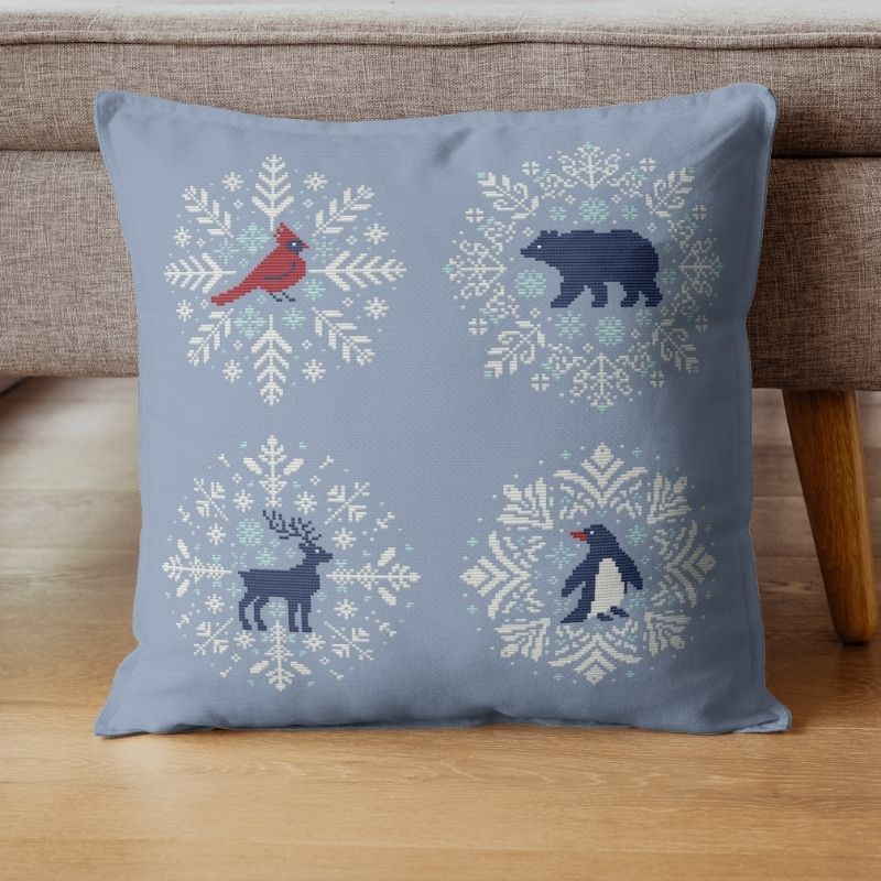 Лісові сніжинки (з оленем)