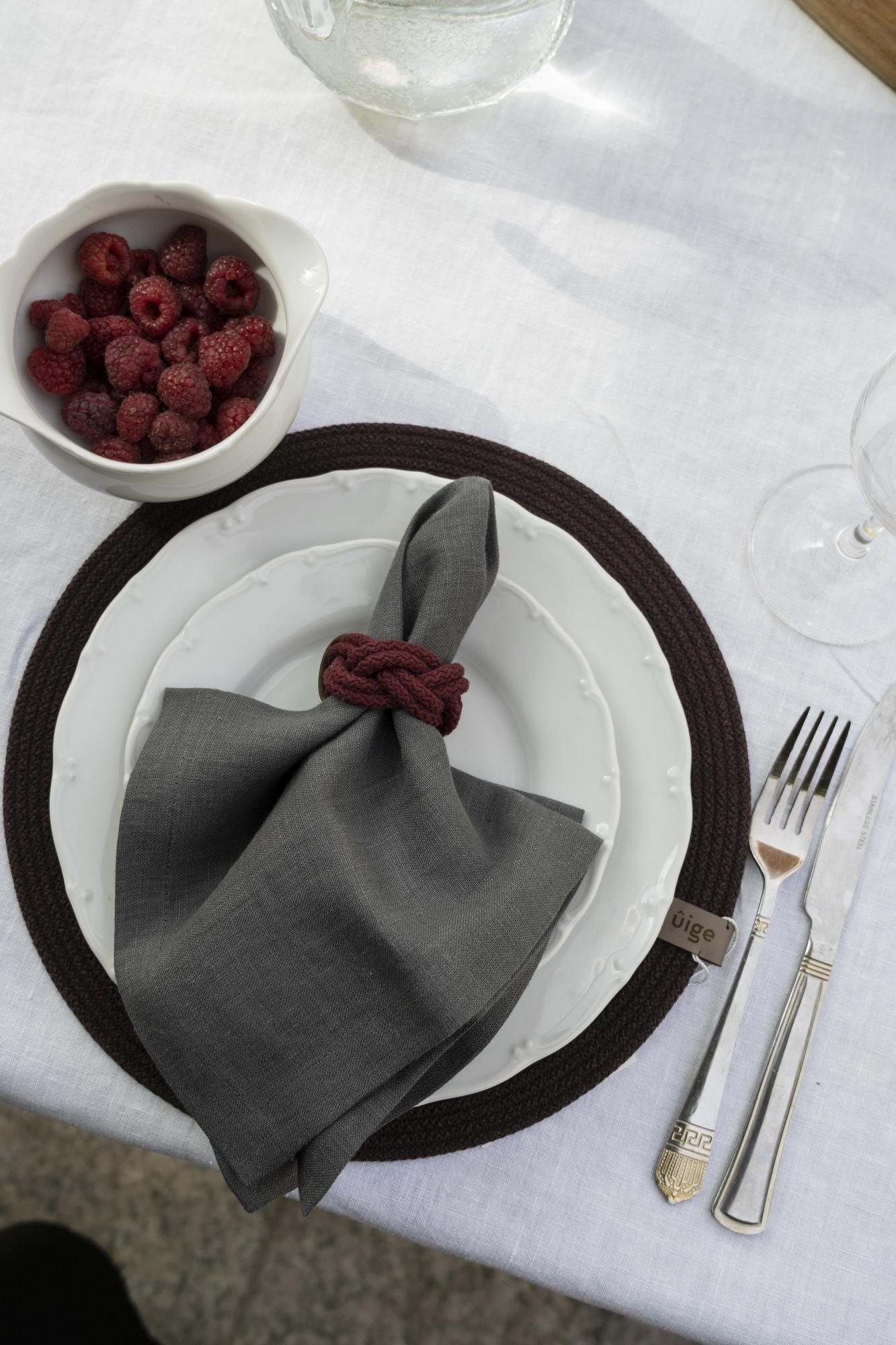 Комплект салфеток оттенок Гроза