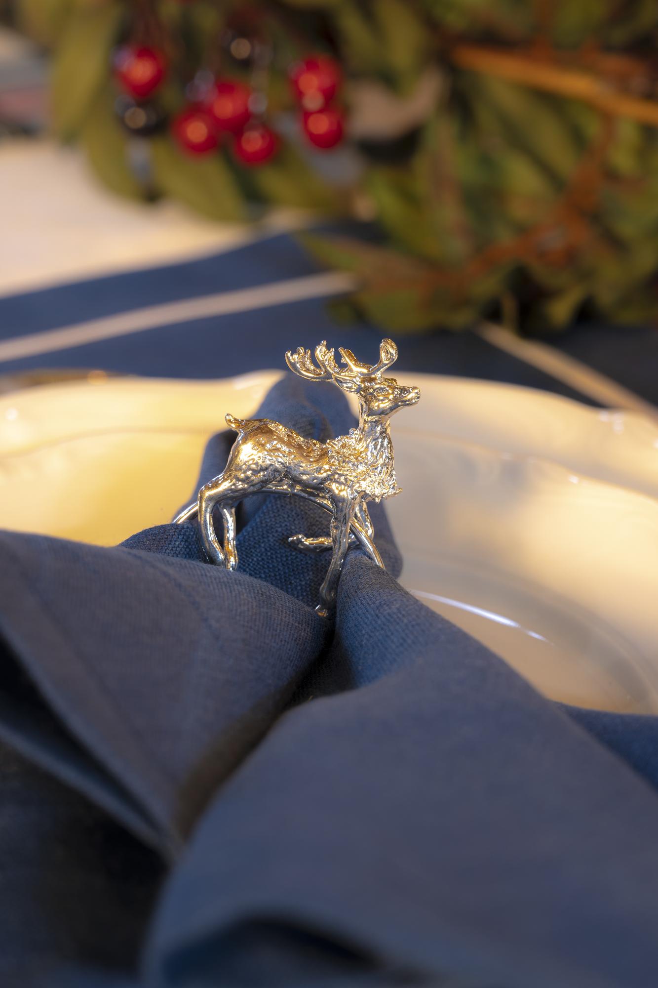 Кольца для салфеток Олени