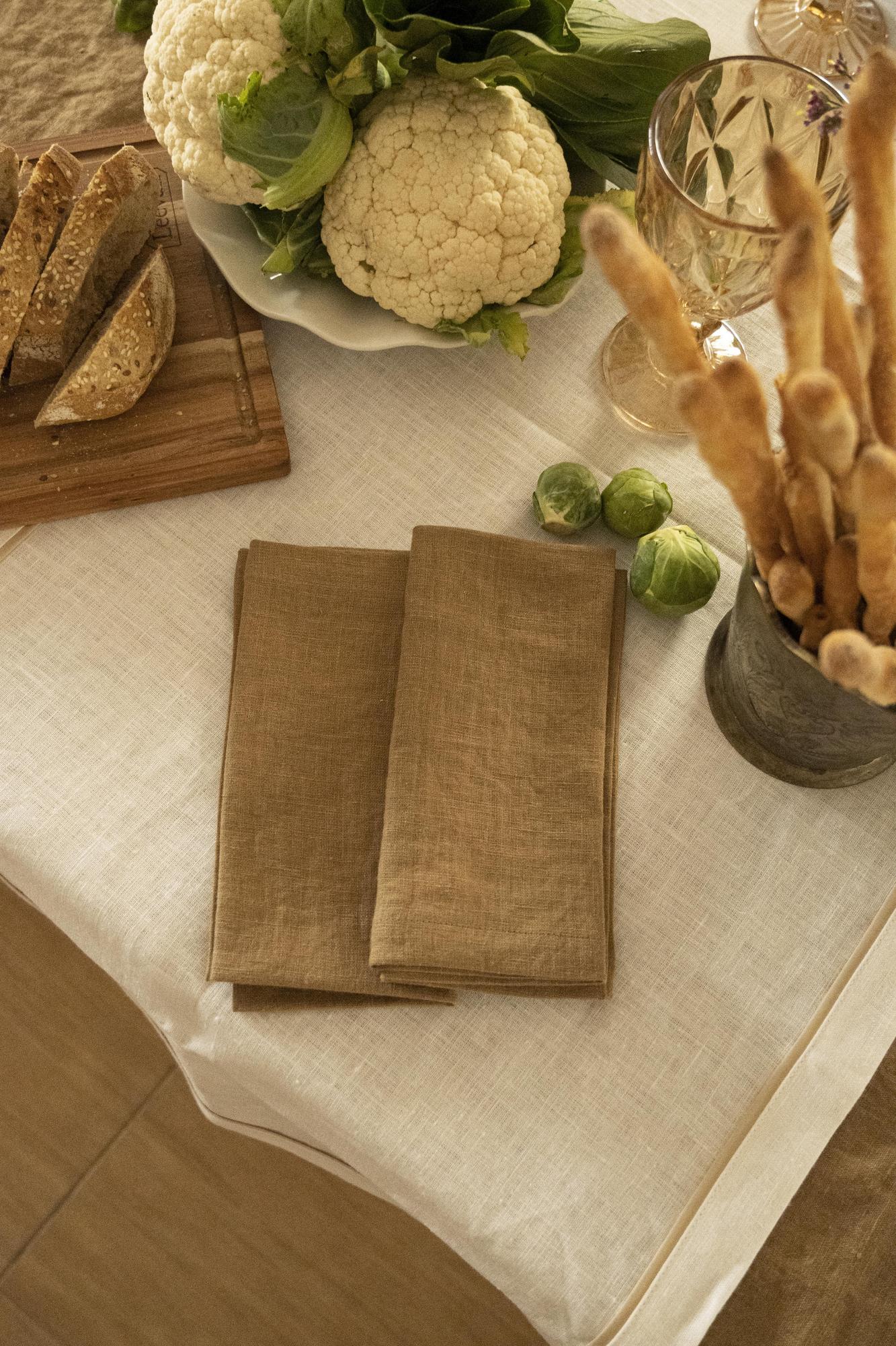 Комплект салфеток оттенок Сахара