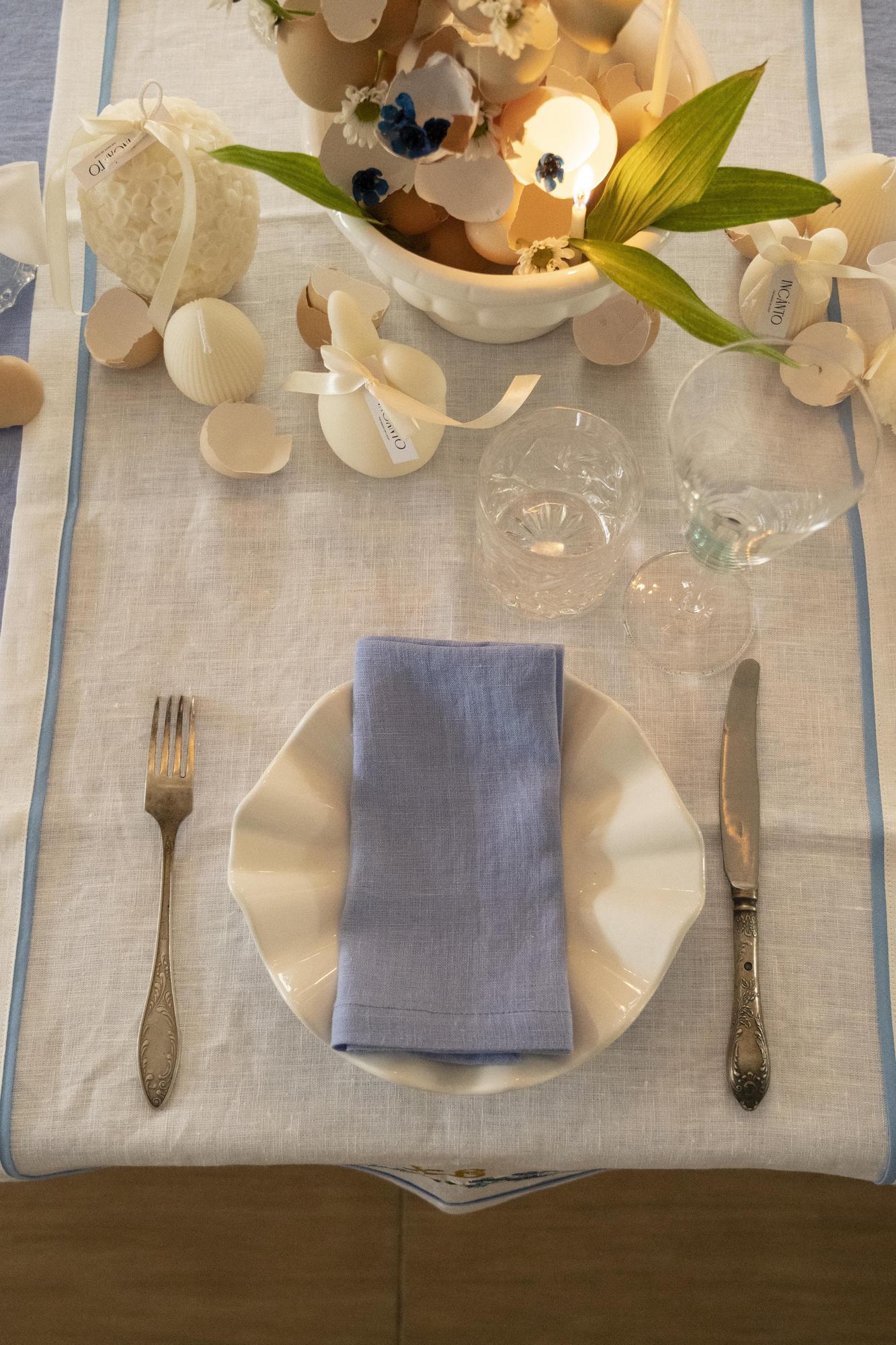 Комплект салфеток оттенок Лаванда