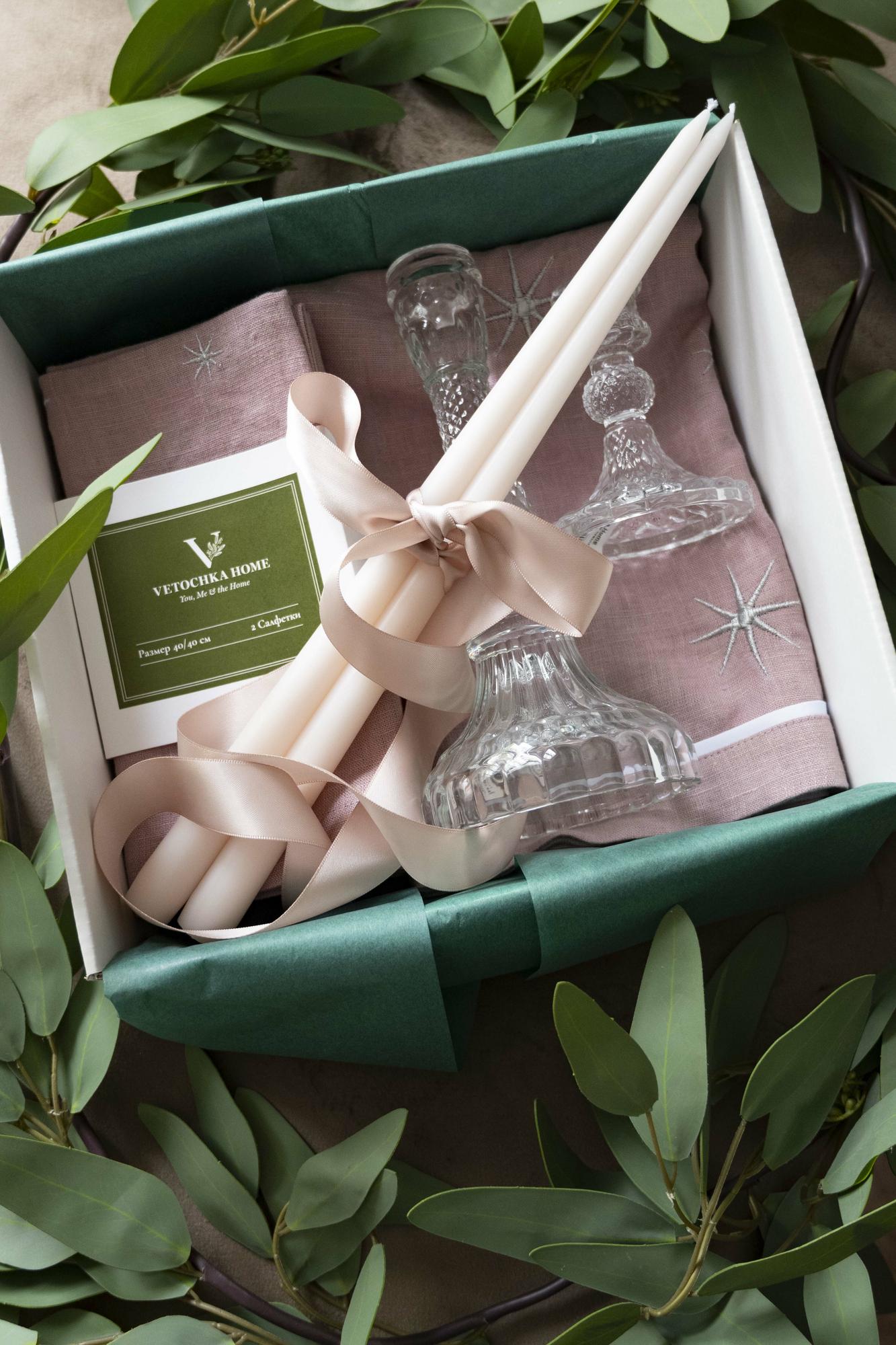 Подарочный бокс "Розовое сияние"