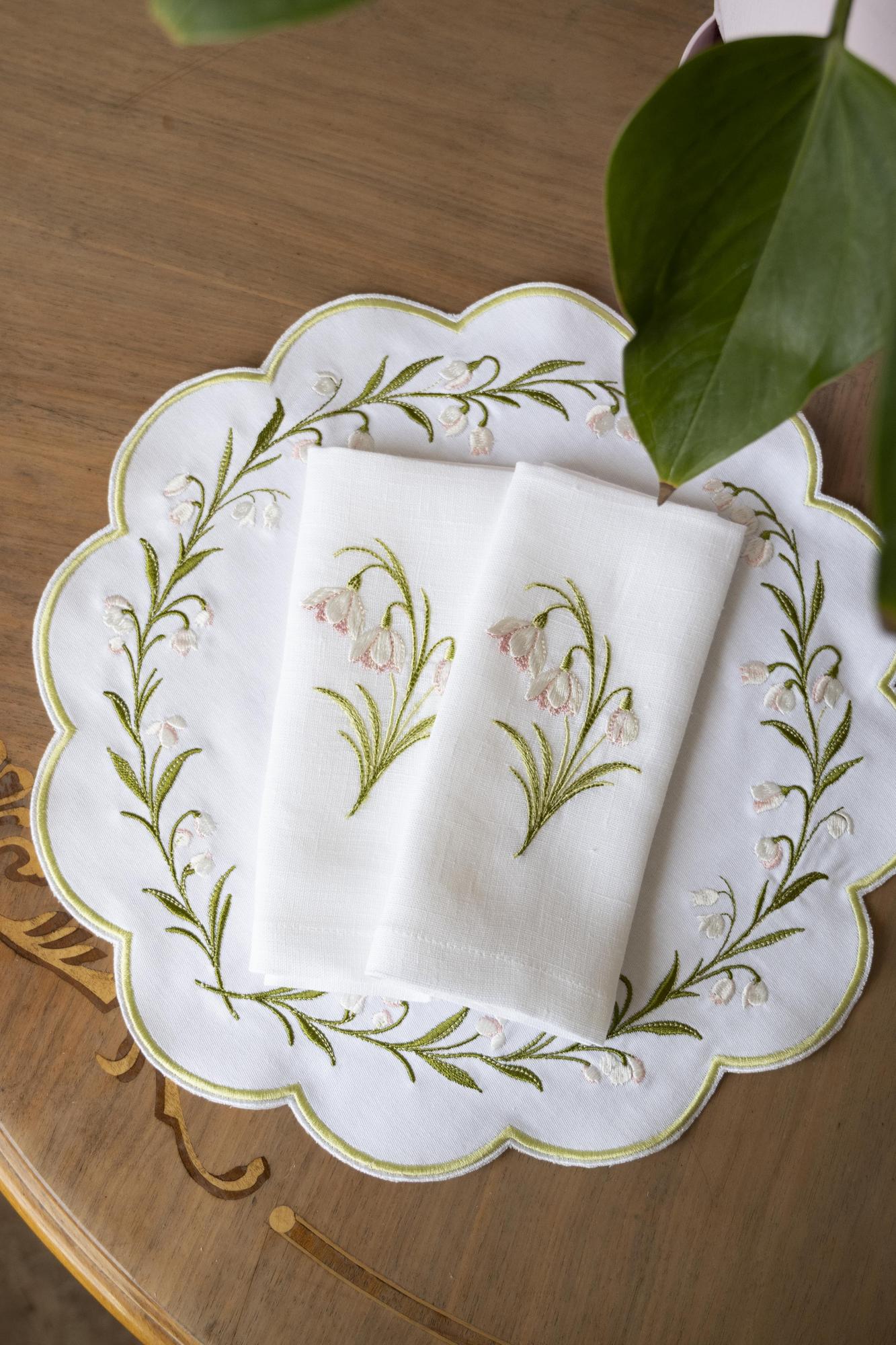 Плейсмат Подснежники