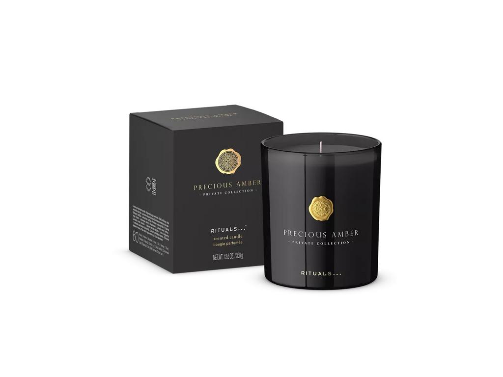 PRECIOUS AMBER Scented Candle PRIVATE COLLECTION - Ароматична свічка, 360g