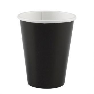 Glāzītes melnas, 266 ml, 8 gab