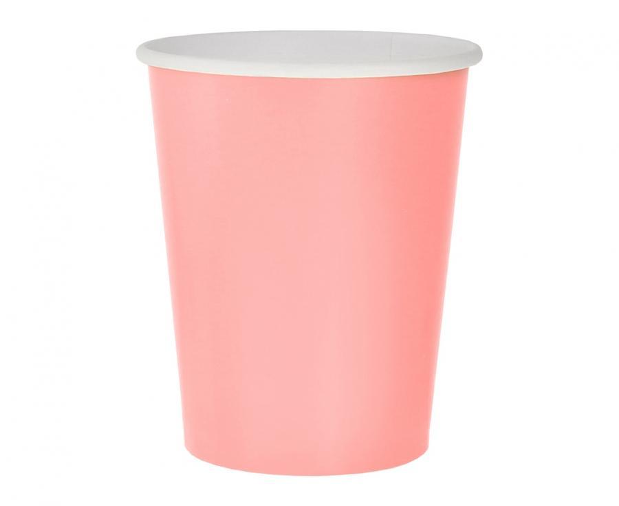 Glāzītes rozā, 270 ml, 14 gab