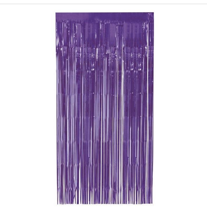 Lilla folija aizkari, 100 x 200 cm