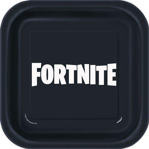 Šķīvji "Fortnite" 18 cm, 8 gab