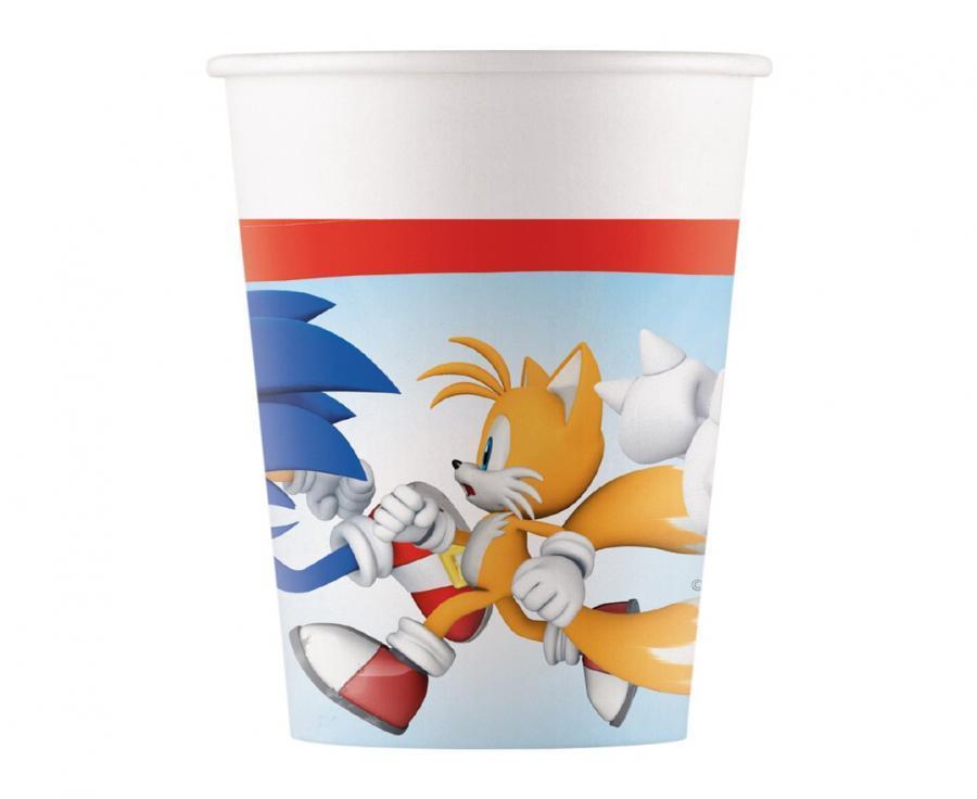 Glāzītes "Sonic", 8 gab
