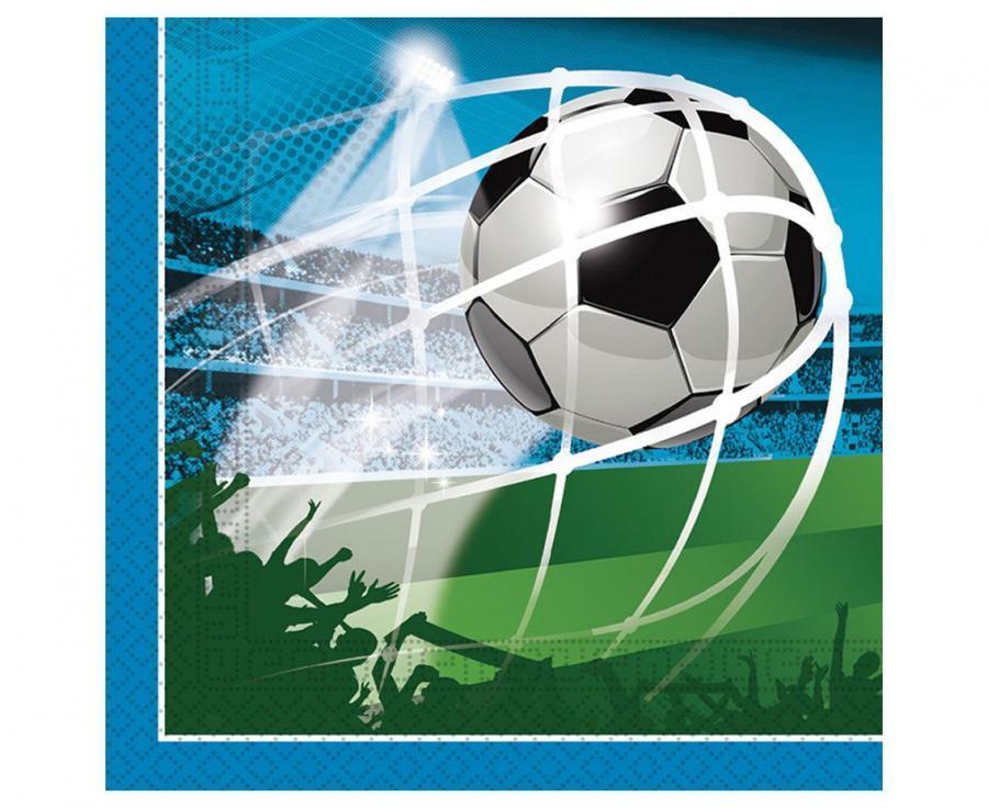 Salvetes "Futbols", 33x33 cm, 20 gab