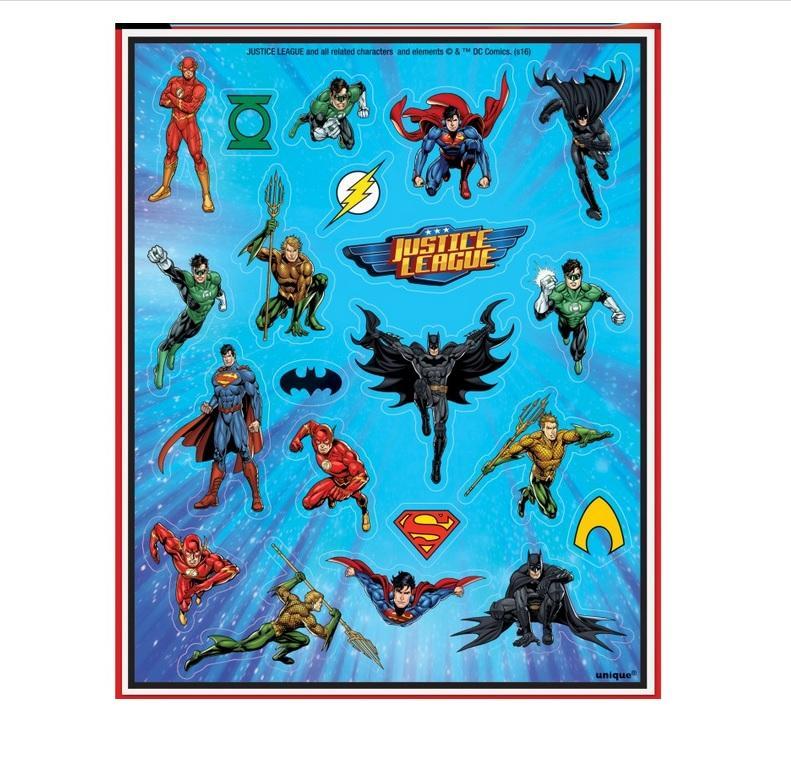 Uzlīmes "Justice League" 80 gab