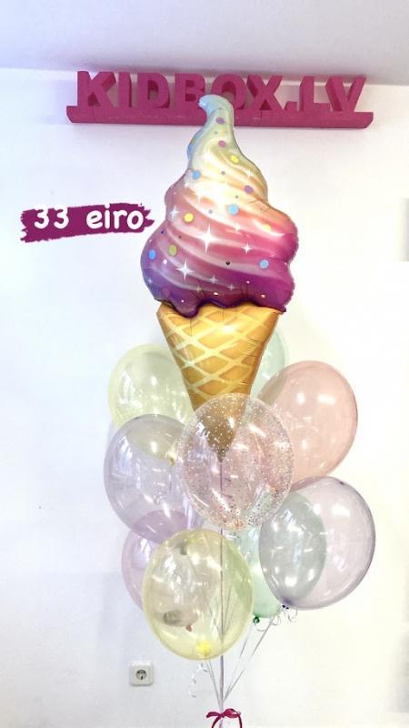 Balonu kompozīcija IceCream