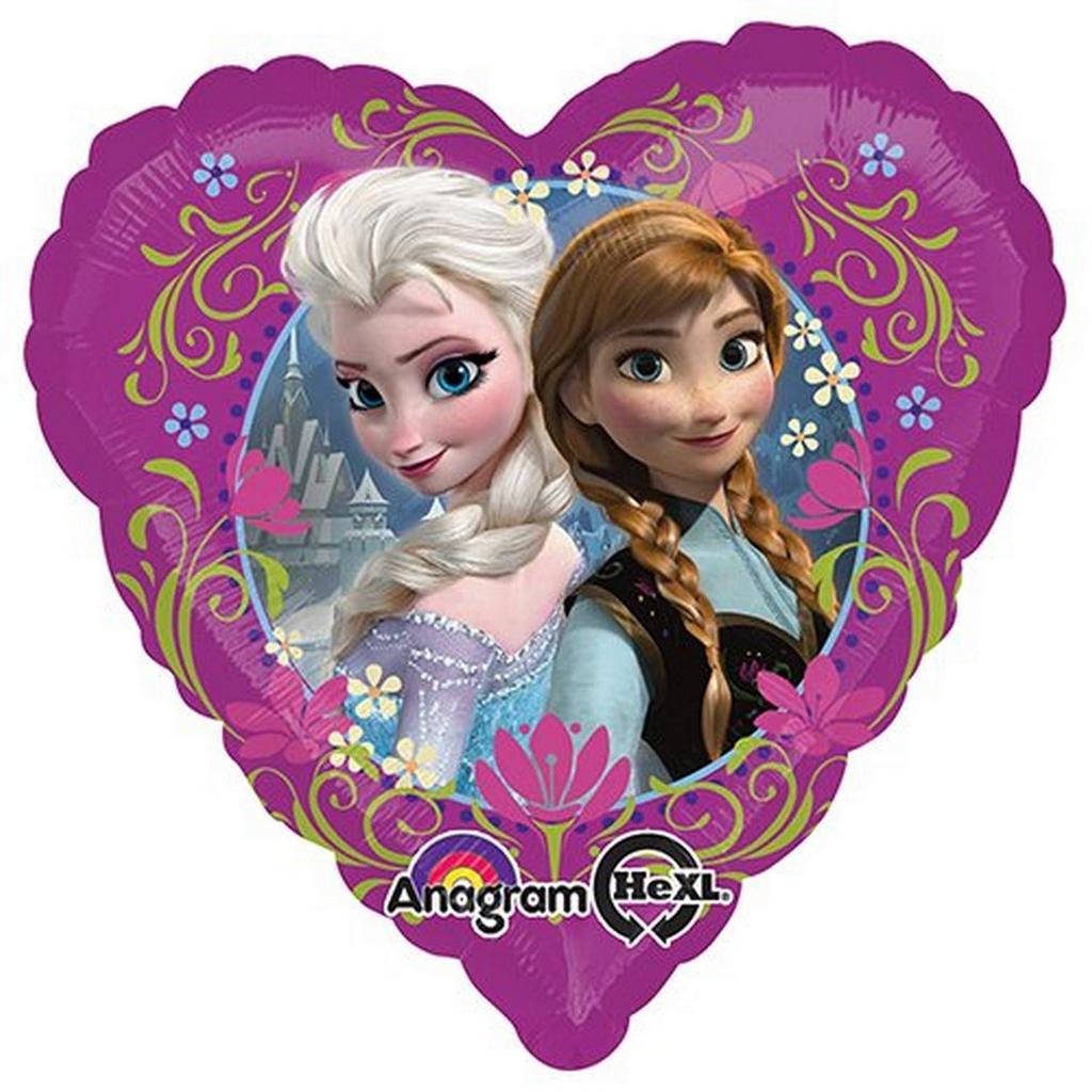 Folijas balons "Frozen Heart", 45 cm