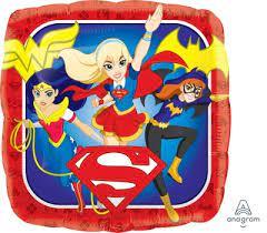 Folijas balons "Super Hero Girls", 45 cm