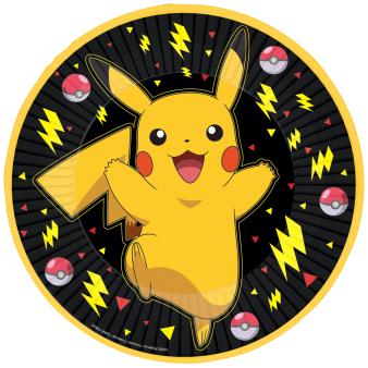 Šķīvji "Pokemon" 23 cm, 8 gab