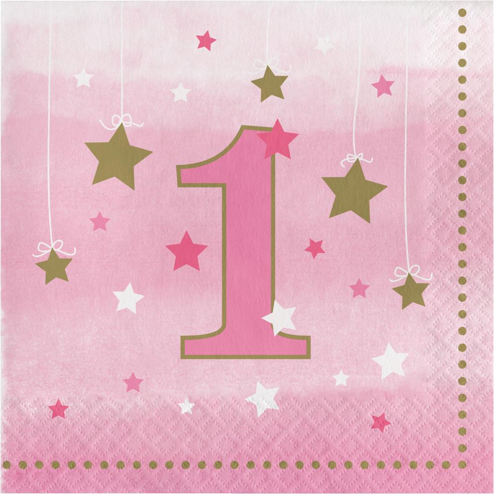 Salvetes "1 BDay Girl", 20 gab