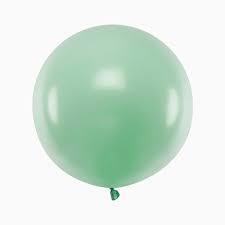 Lateksa balons pistāciju krāsā, 60 cm,  1 gab