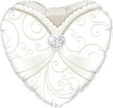 Folijas balons "Wedding", 45 cm