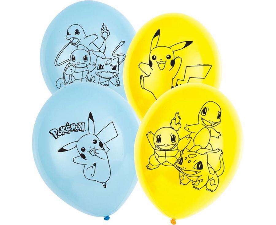 Lateksa baloni "Pokemon", 1 gab