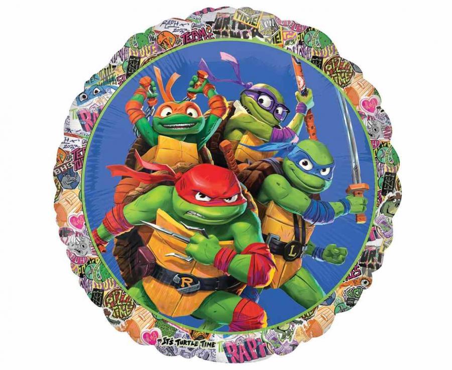 Folija balons "Ninja Turtles", 45 cm