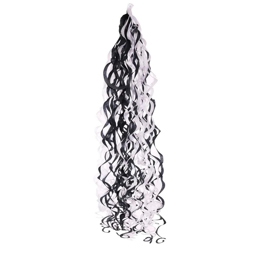 Balona bārkstis, melns/balts, 1 gab