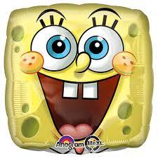 Folijas balons "Sponge Bob", 45 cm