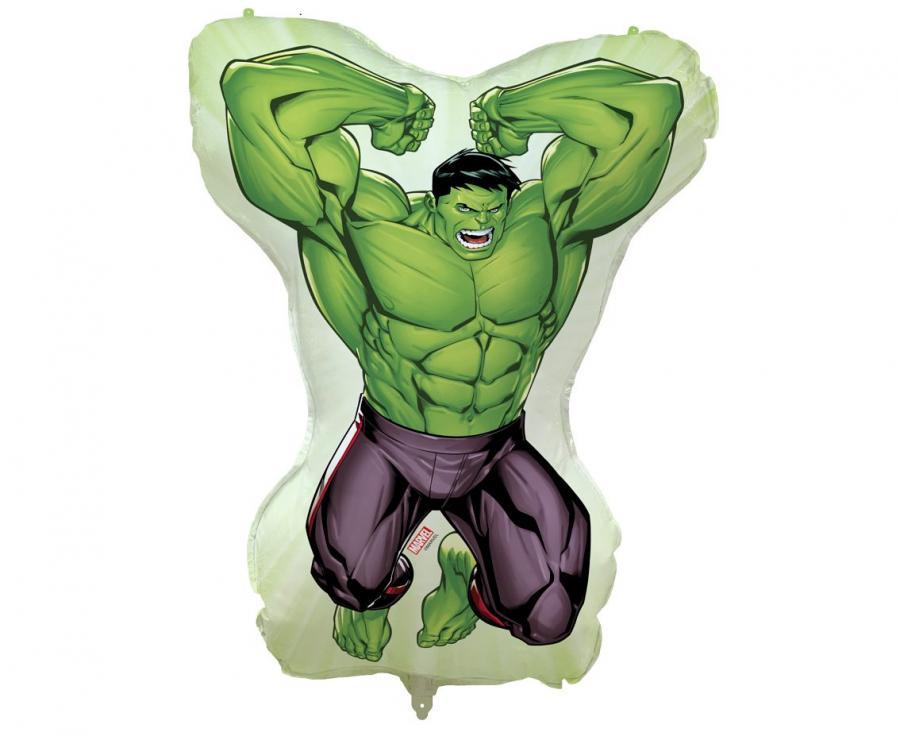 Folijas balons formīgs "Hulk, Marvel, 68 cm