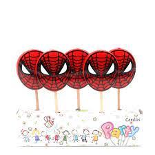 Svecītes "Spiderman" 5 gab