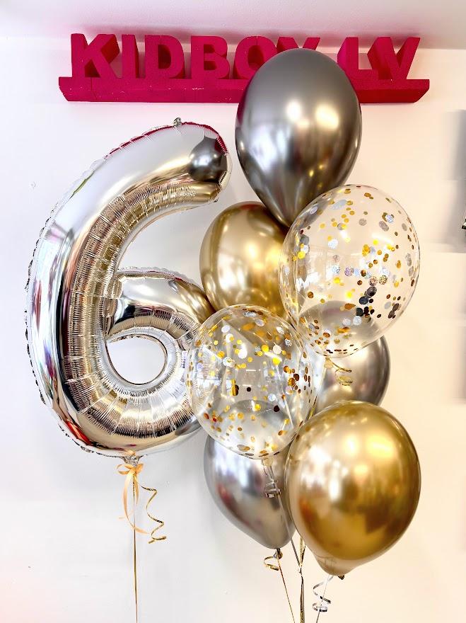 Balonu kompozīcija 126