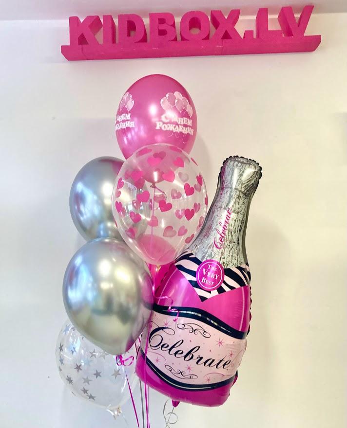 Balonu kompozīcija 129