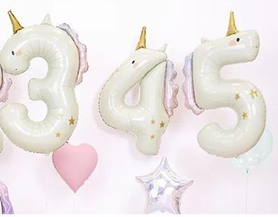 Balons cipars Viebradzis, 93 cm