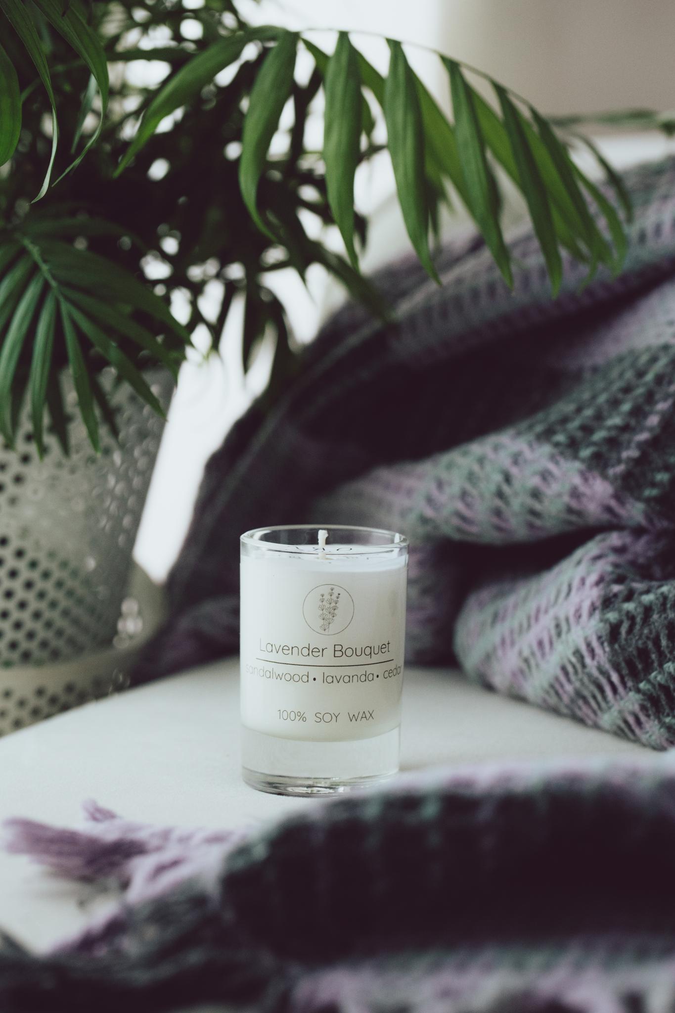 Свеча Lavender bouqet ЛАВАНДОВЫЙ БУКЕТ