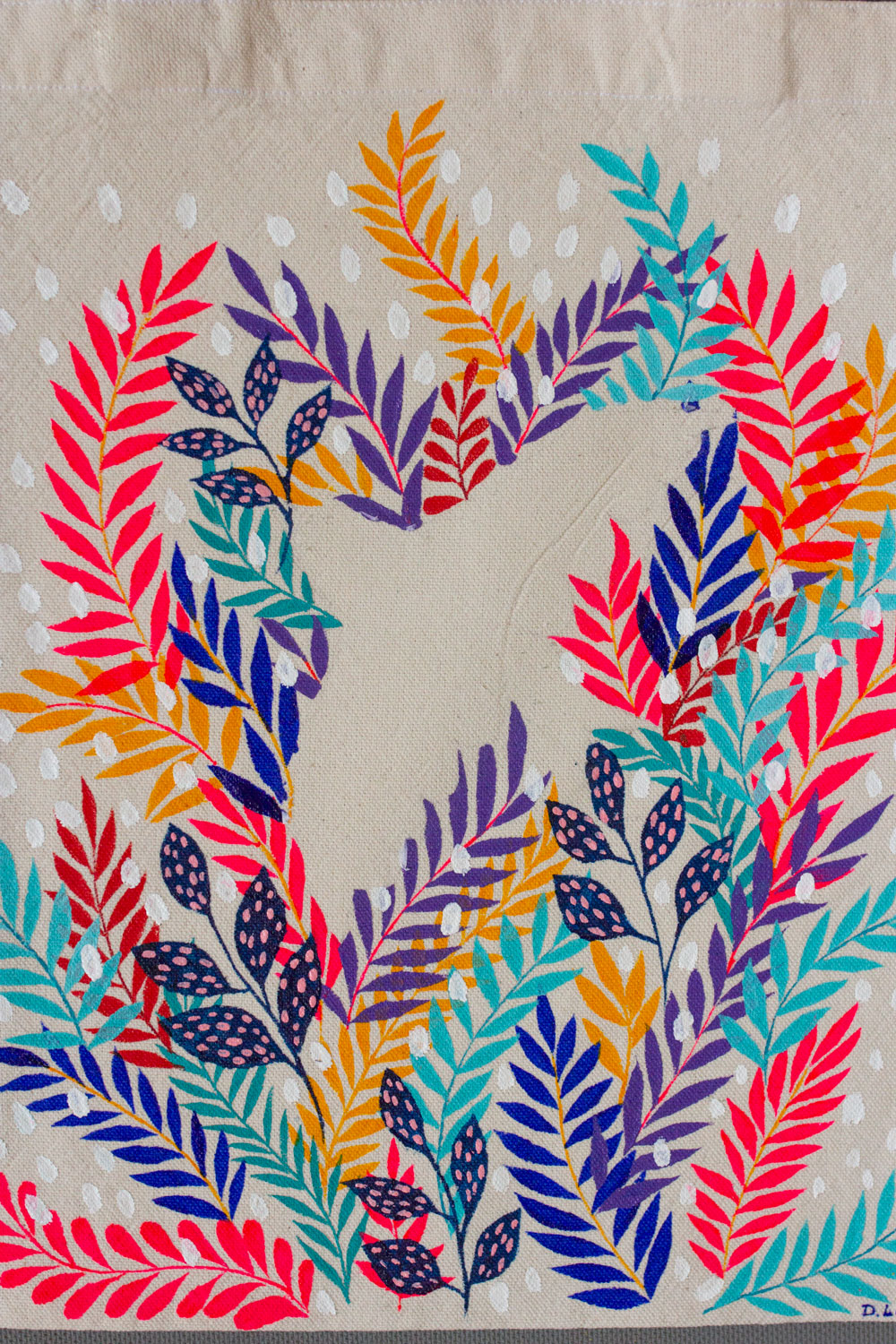 Сумки и аксессуары с росписью