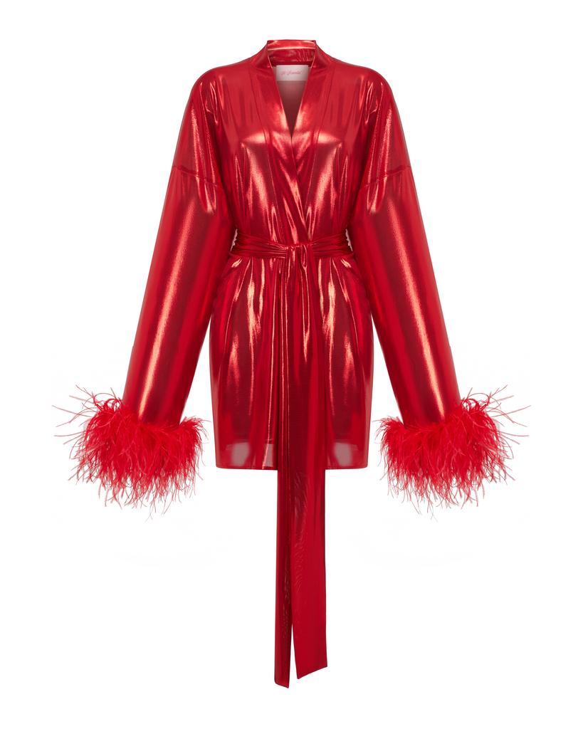 Халат PERU SPECIAL red