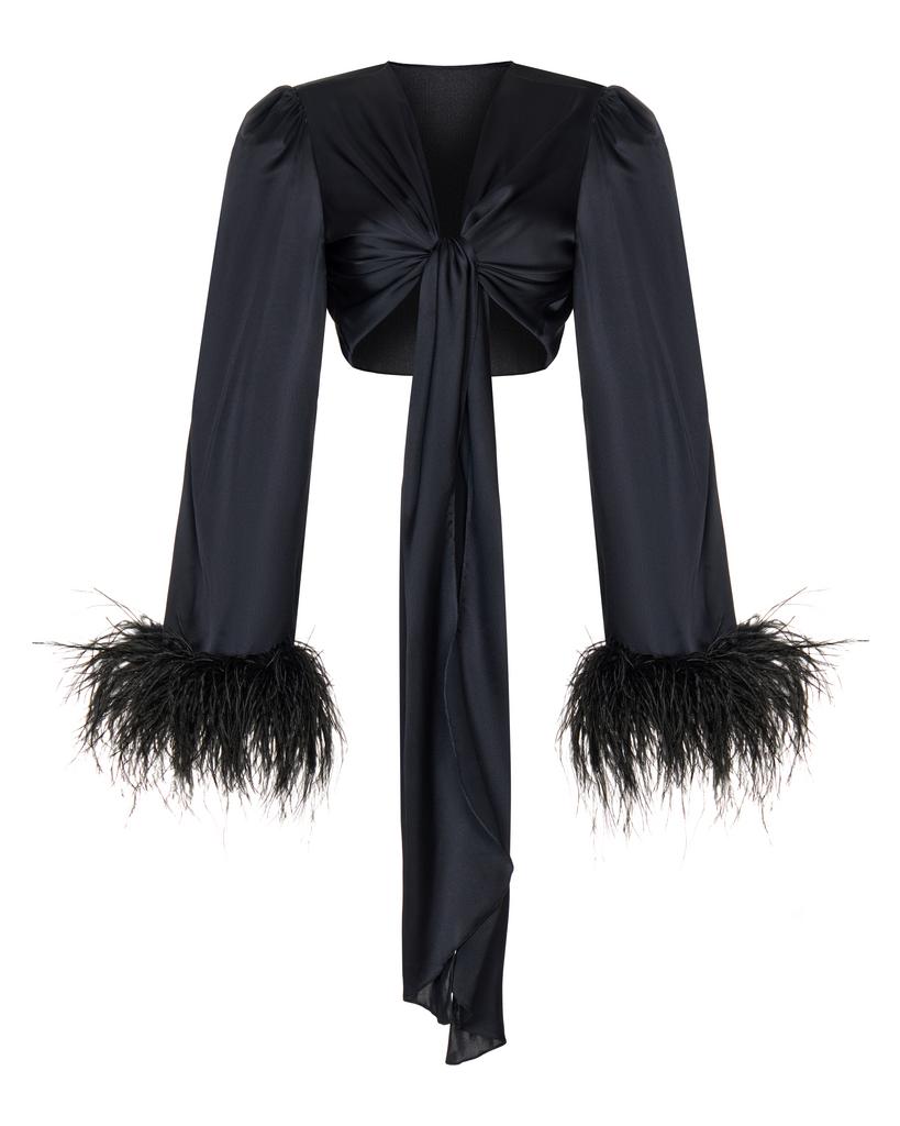 БЛУЗКА SCANDAL PREMIUM black