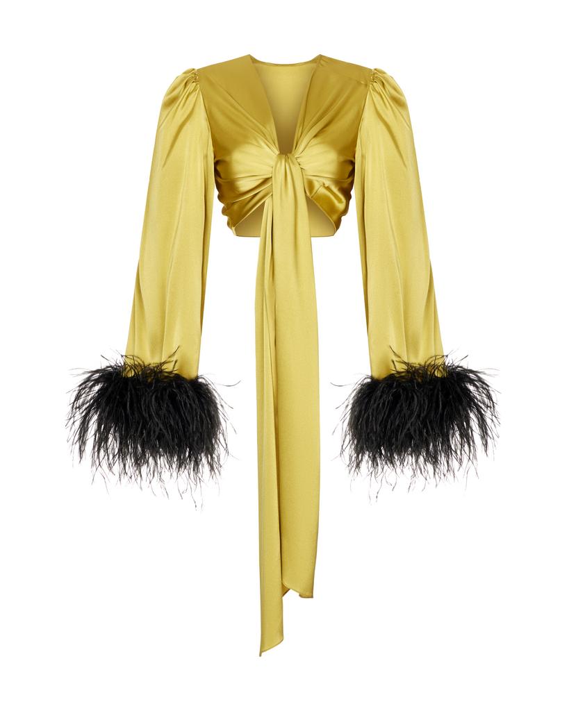 БЛУЗКА SCANDAL PREMIUM gold