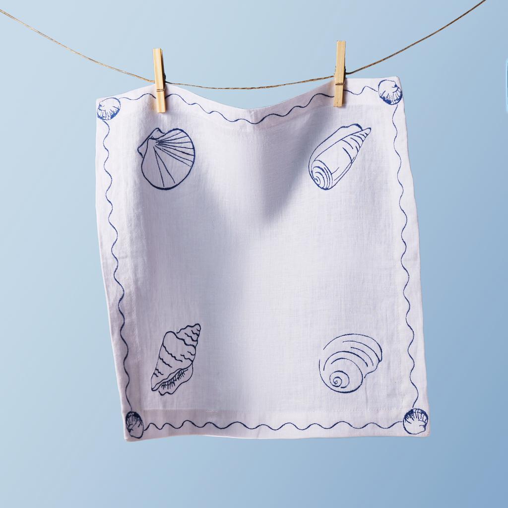 Столовая салфетка  "Ракушки".