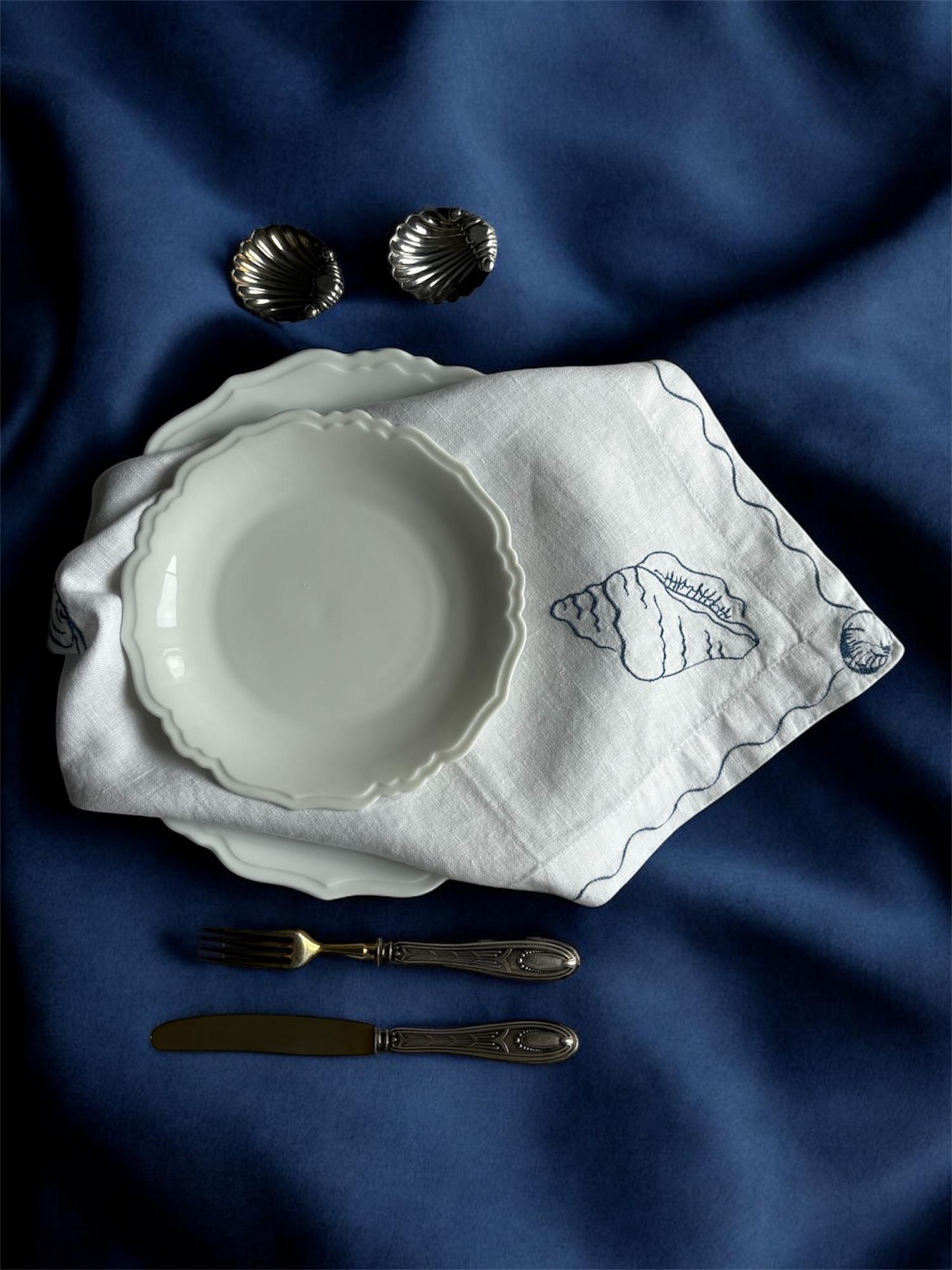 Набор салфеток "Ракушки".