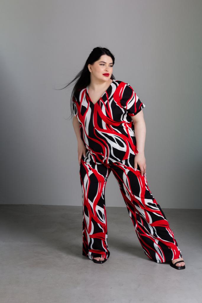 Блуза мультиколор