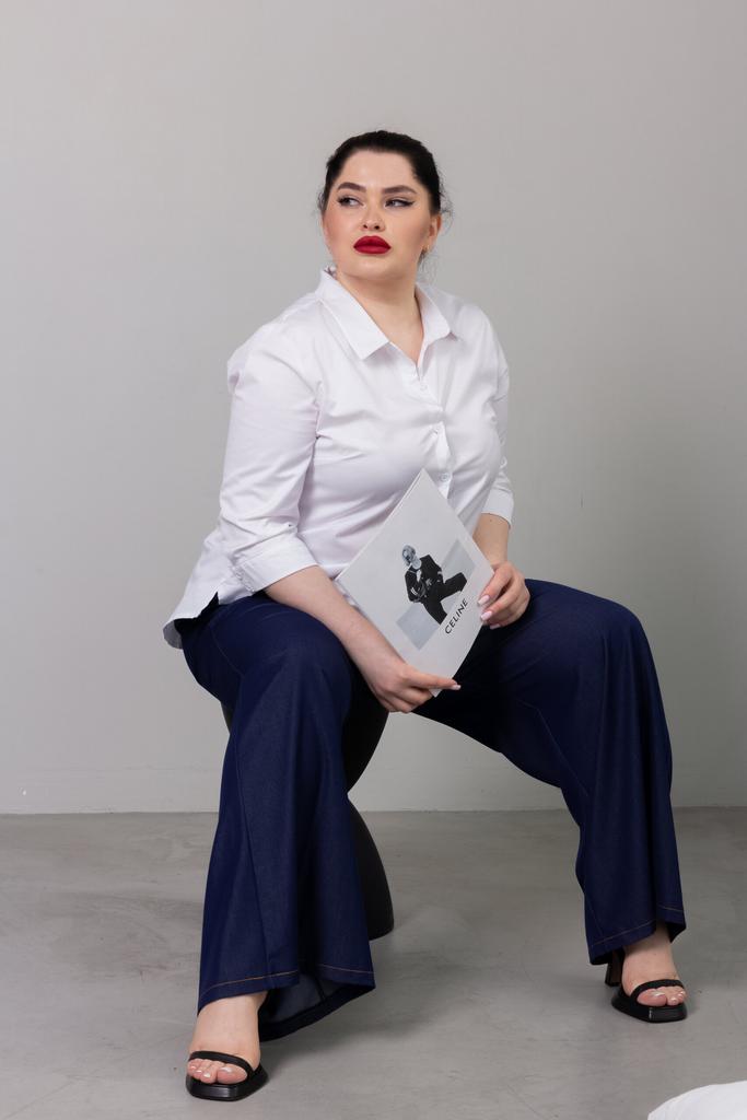 Блуза белая