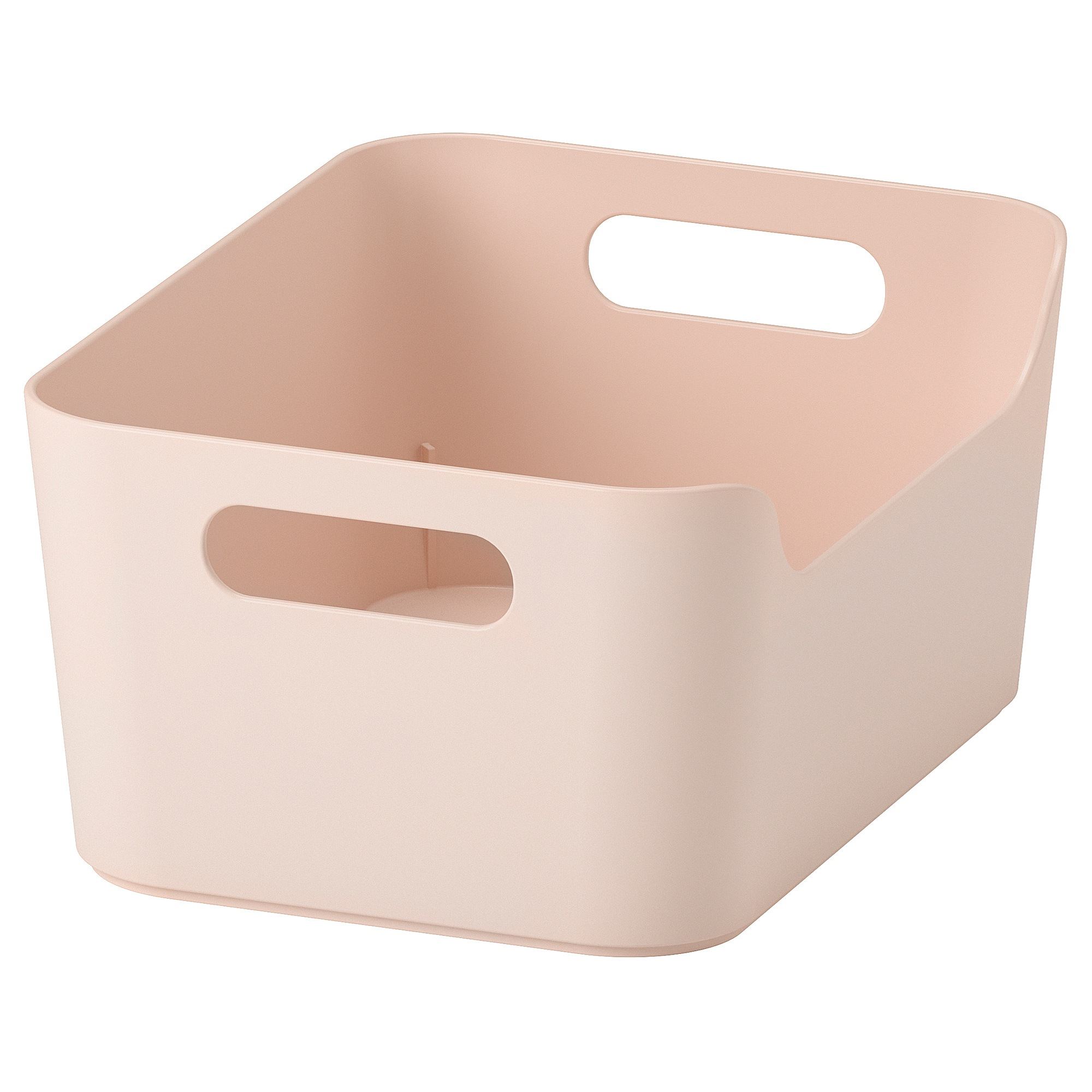 UPPDATERA IKEA Контейнер, розовый, 24x17 см
