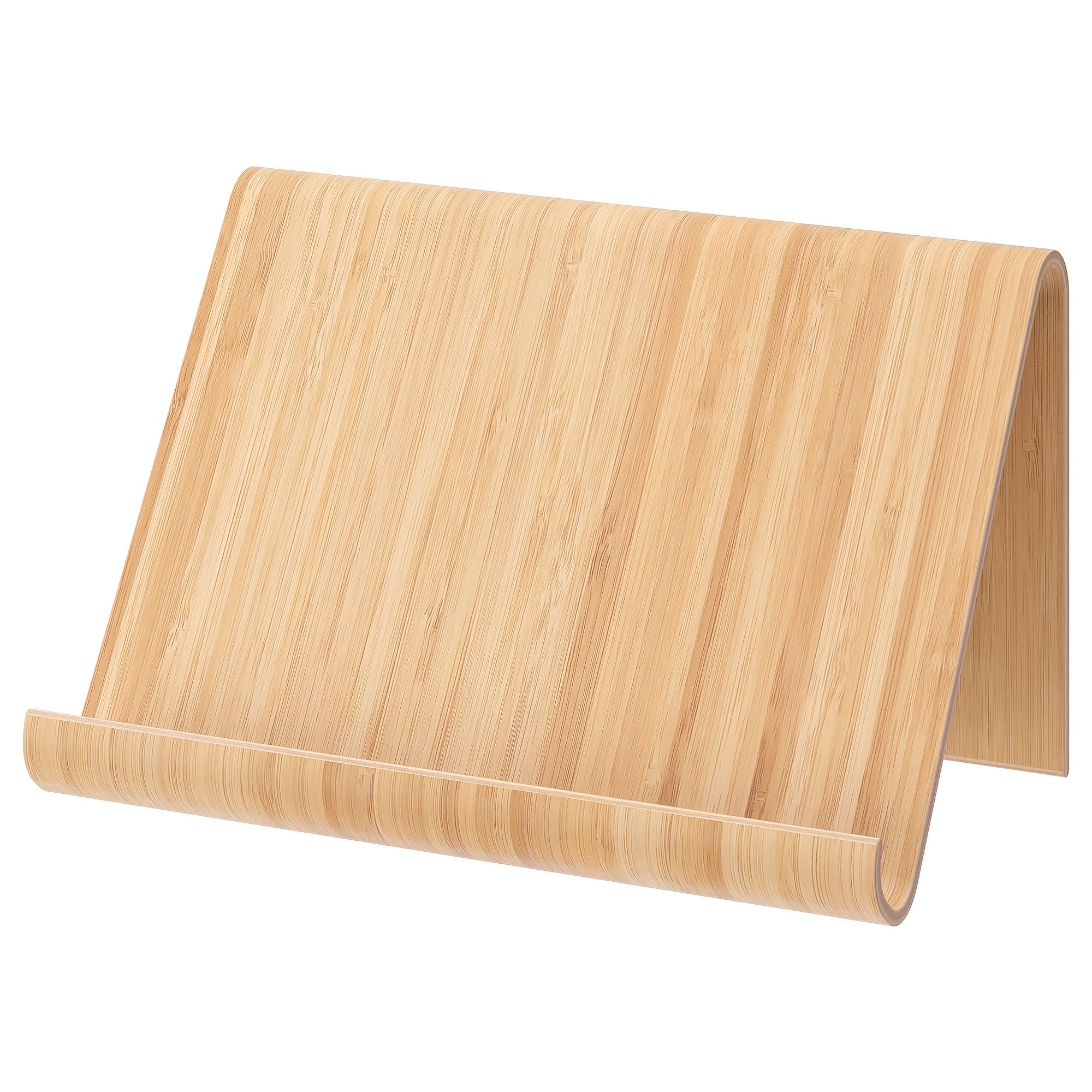 VIVALLA IKEA Подставка для телефона/планшета, бамбук, 26x17 см