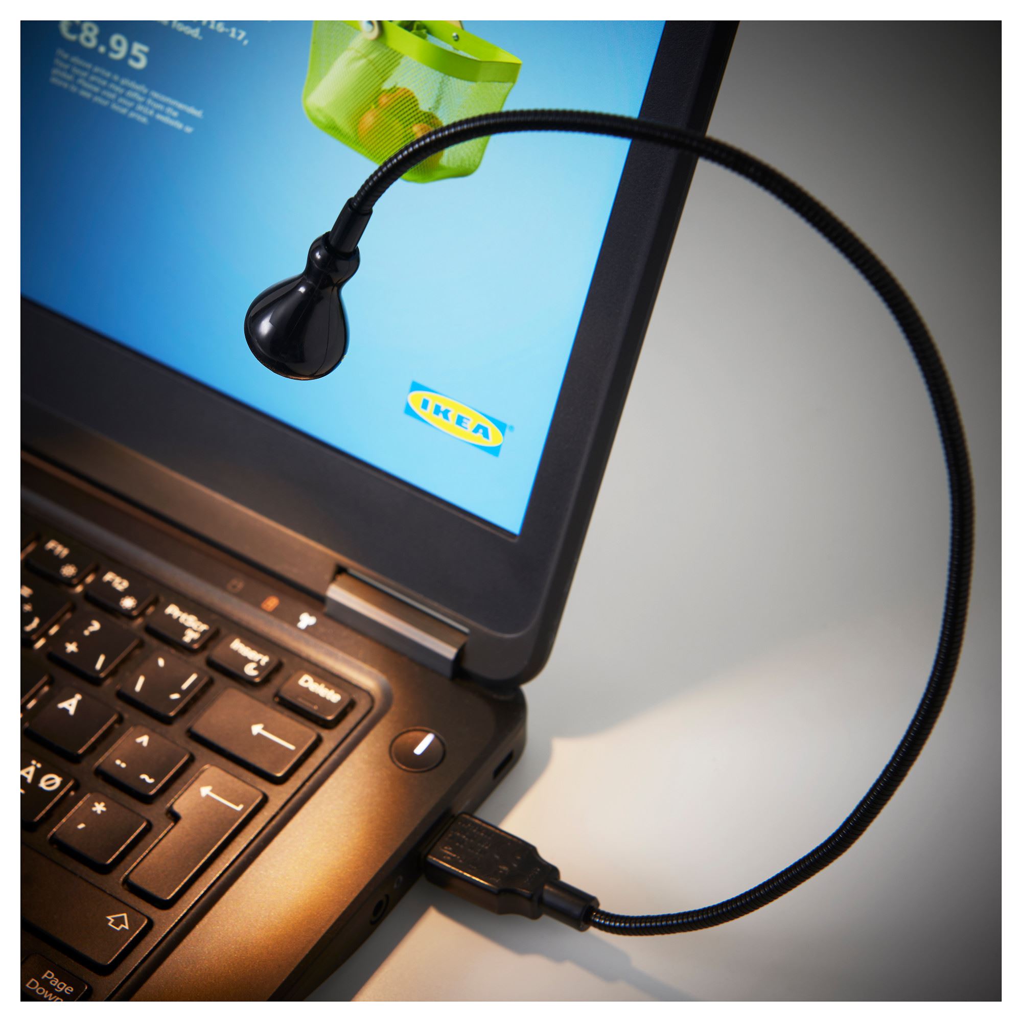 JANSJO IKEA Светодиодная USB лампа, черный