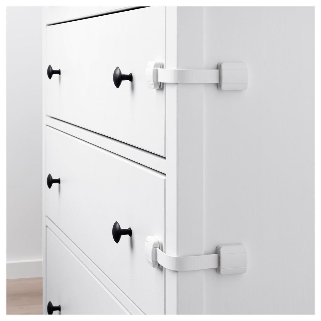 UNDVIKA IKEA универсальный замок, белый, 2 шт