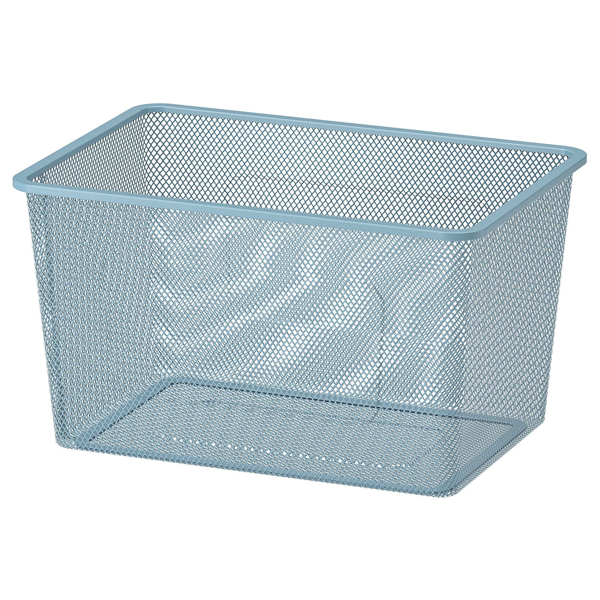 TROFAST IKEA Сетчатый контейнер, 42x30x23 см, серо-синий