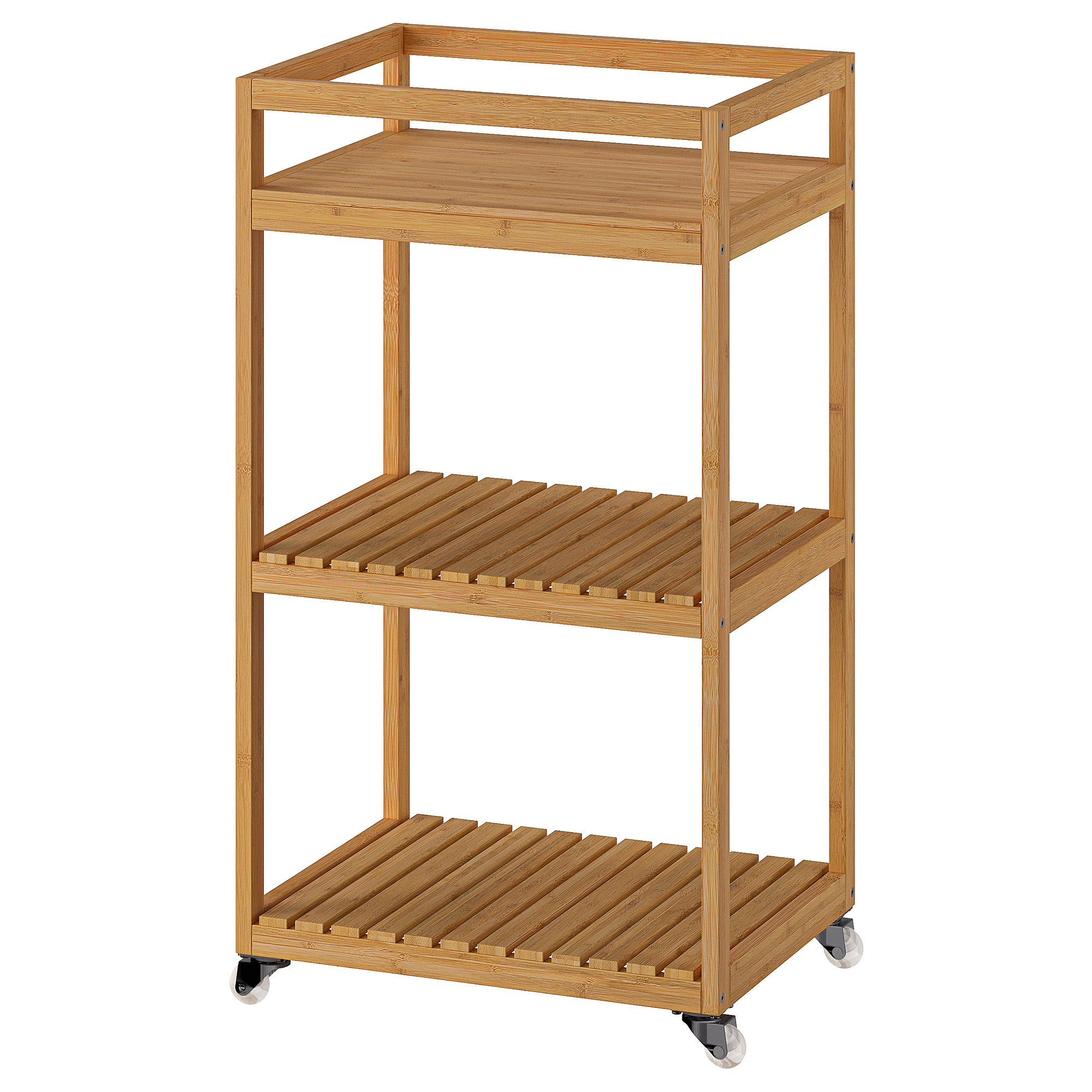 RAGRUND IKEA Тележка, 42x33x76 см, бамбук