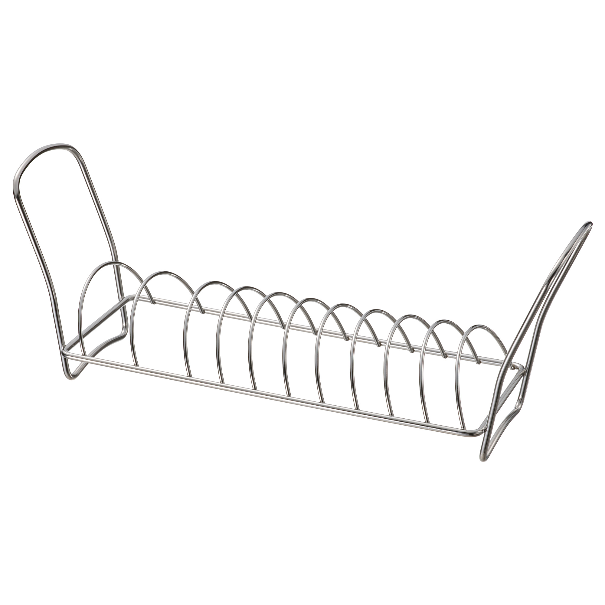 VALVARDAD IKEA Посудная сушилка, 12x32 см, нержавеющая сталь
