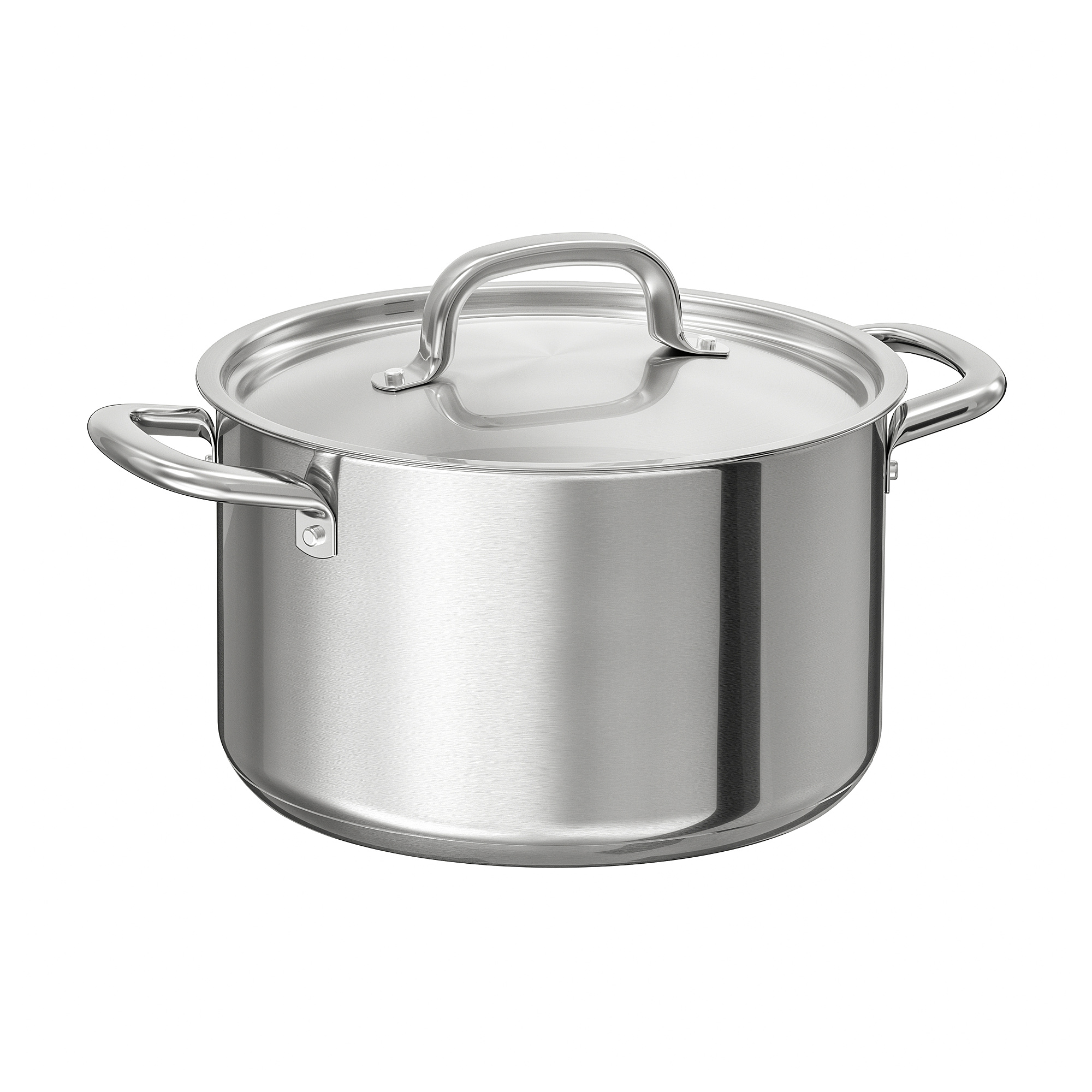 IKEA 365+ Кастрюля с крышкой, 5 л, нержавеющая сталь
