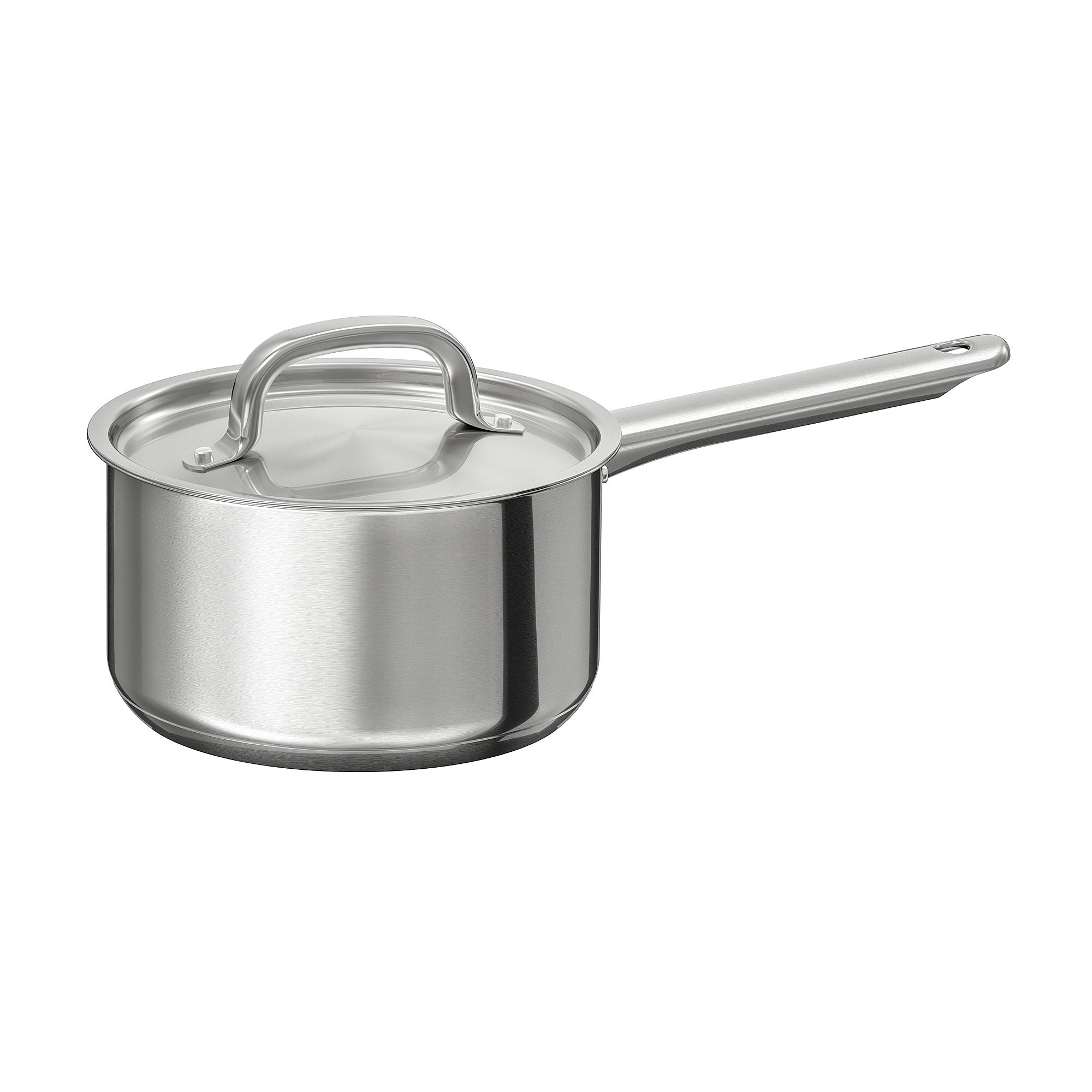 IKEA 365+ Ковш с крышкой, 2 л, нержавеющая сталь